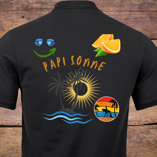 Papi Sonne - Summer Vipes, versch. Farben, - Premium Shirt