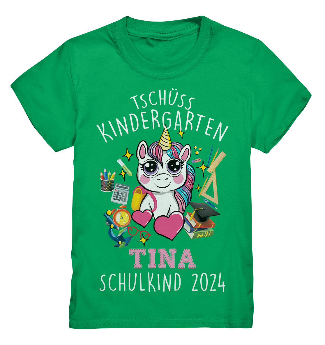 Unicorn School Child 2024 - Camiseta Infantil Premium