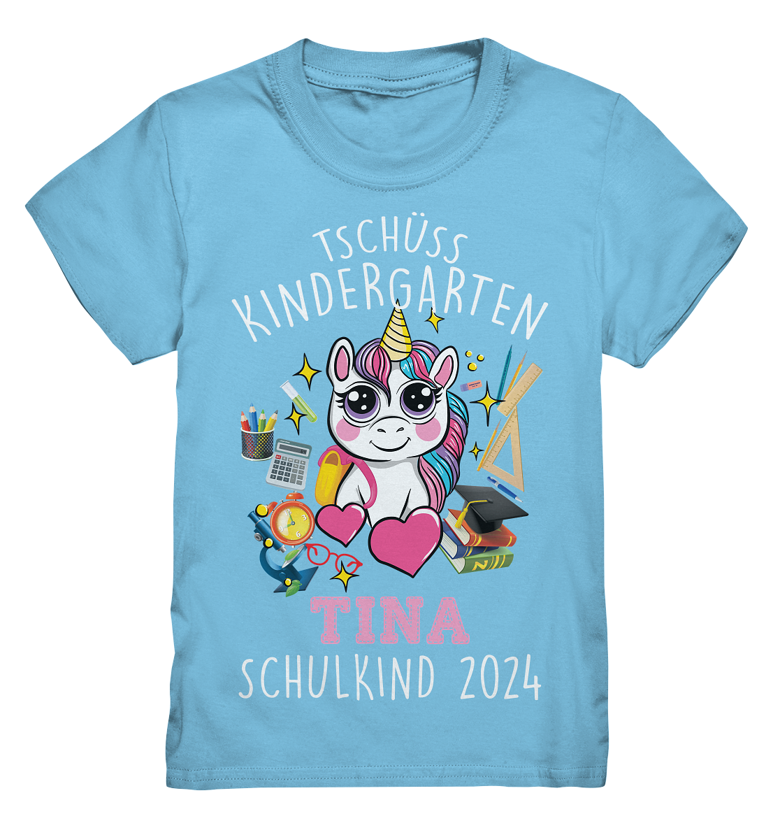 Unicorn School Child 2024 - Camiseta Infantil Premium