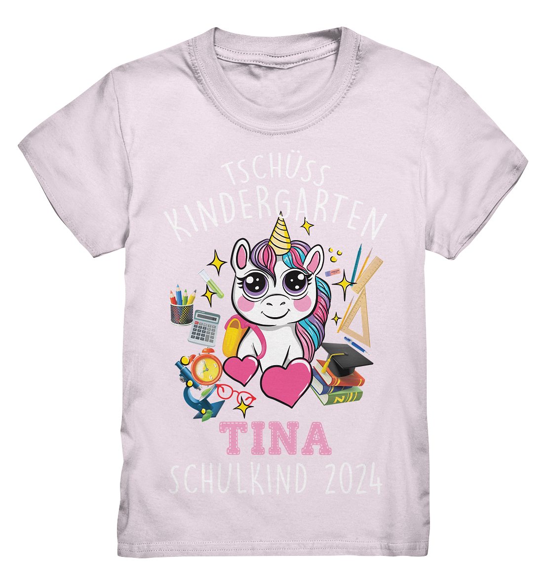 Unicorn School Child 2024 - Camiseta Infantil Premium