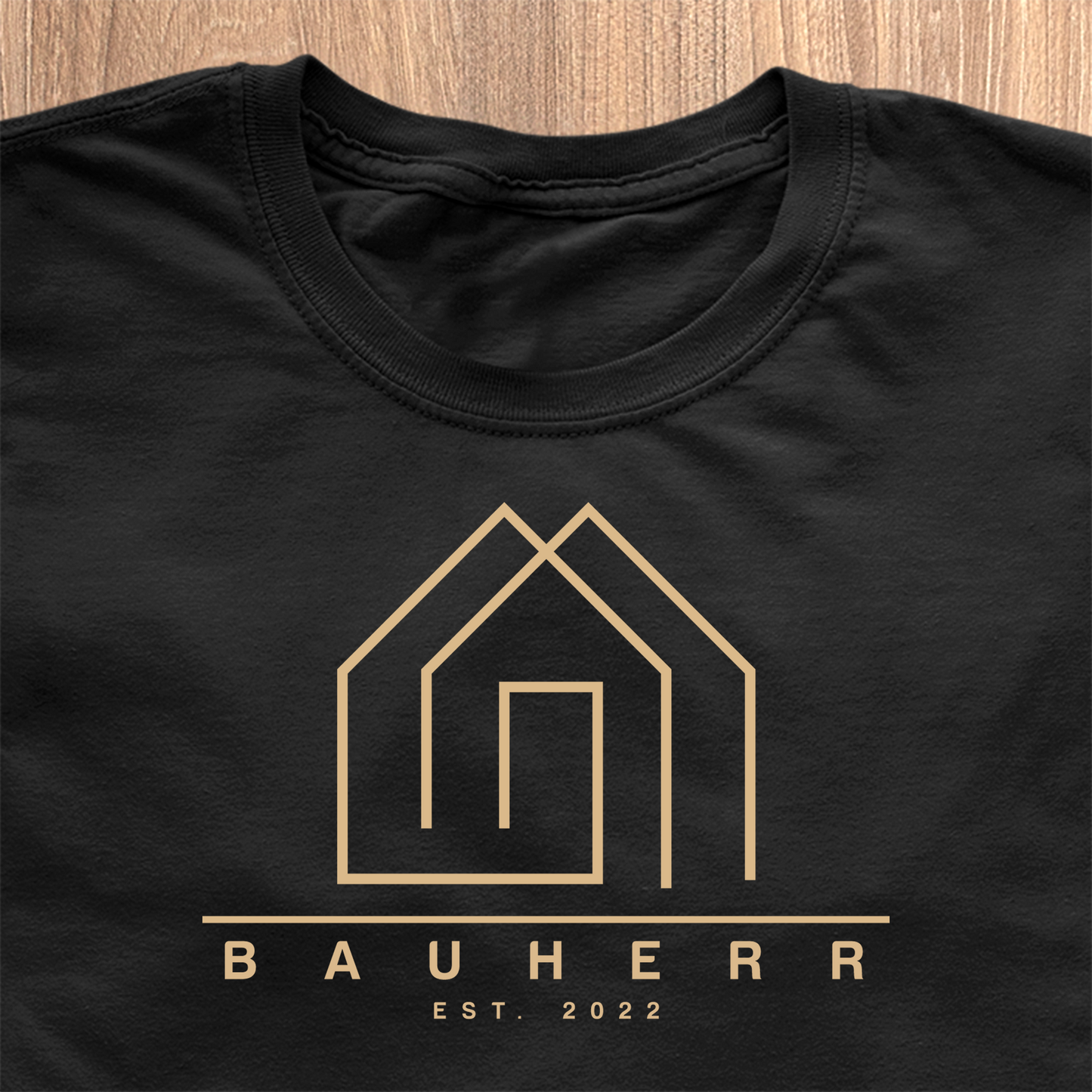 Bauherr - Datum personalisiert - Premium Shirt