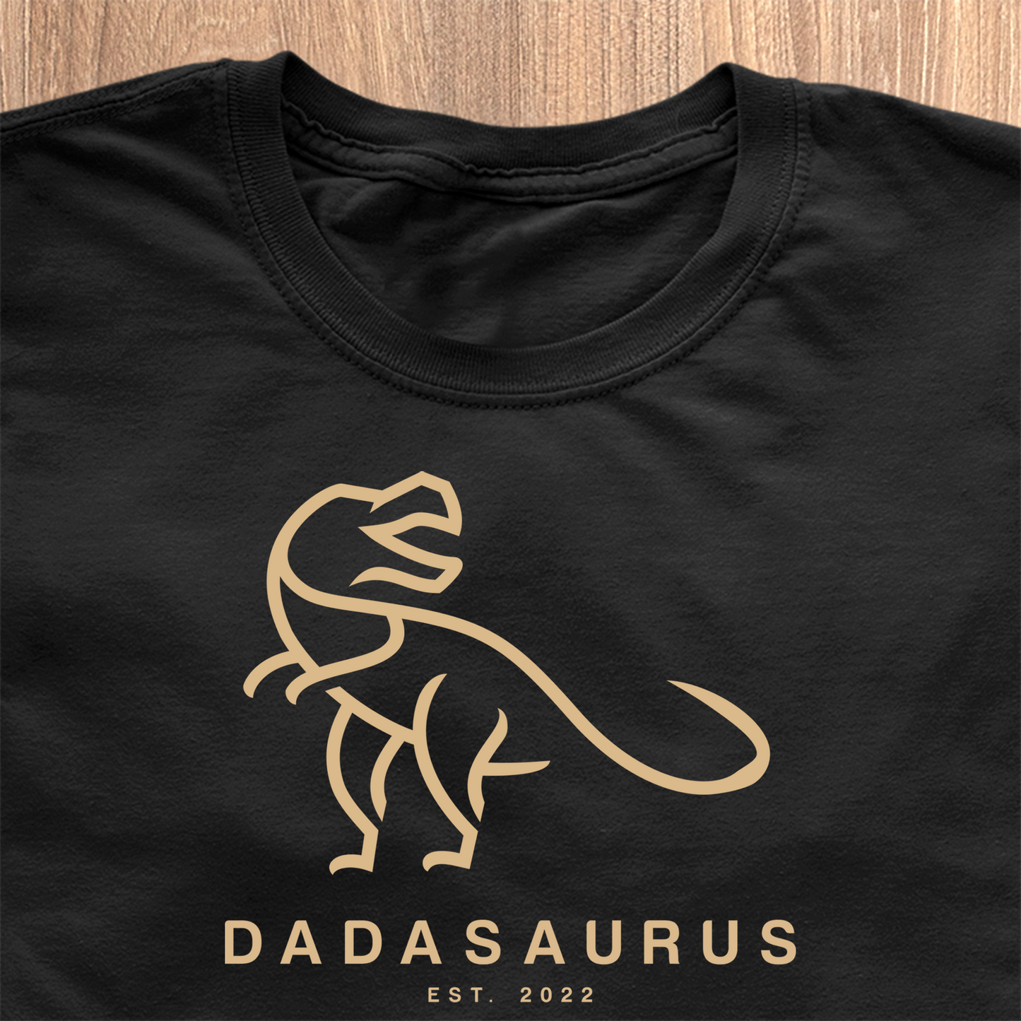 Dadasaurus T-Shirt - date personnalisable
