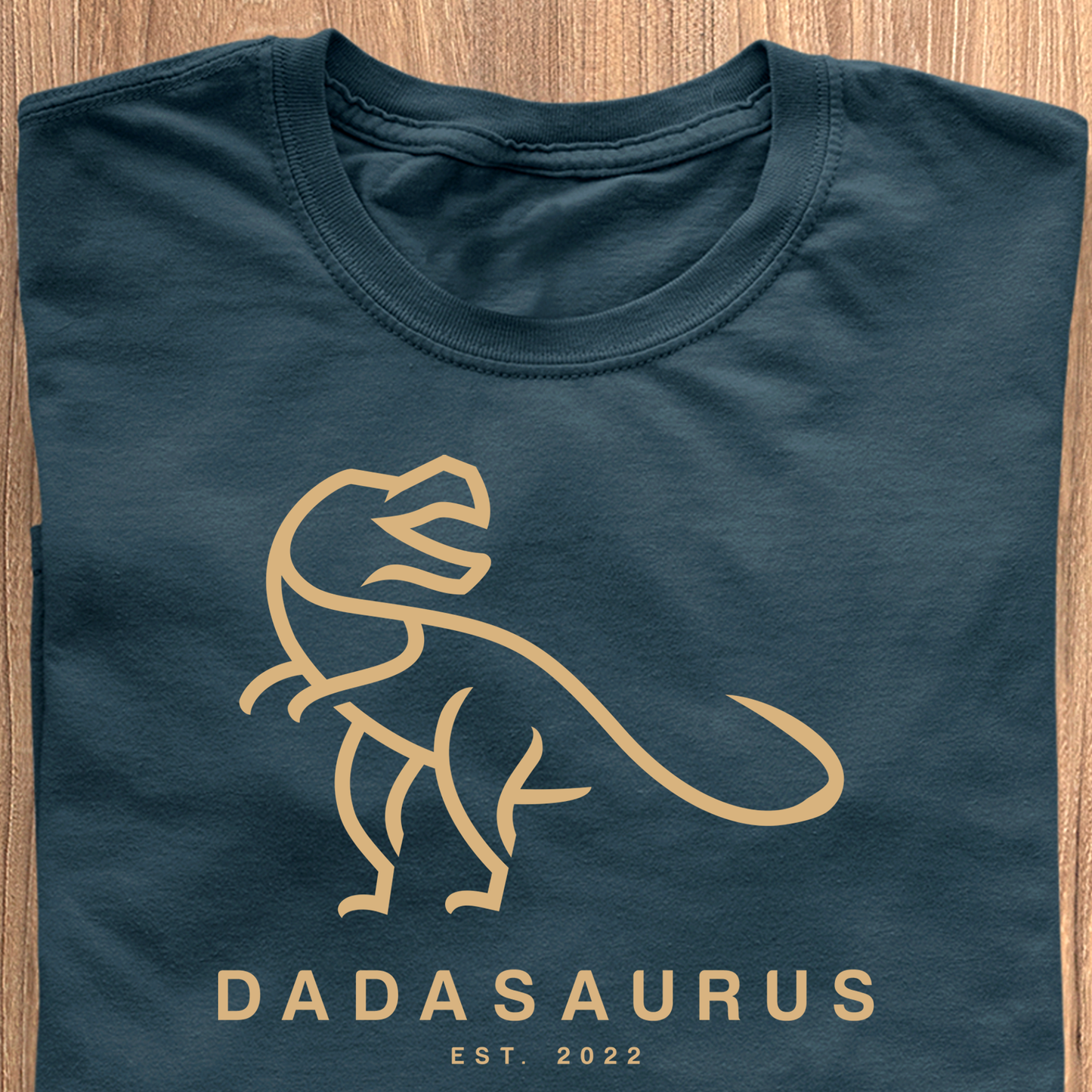 Dadasaurus T-Shirt - kan personliggøres